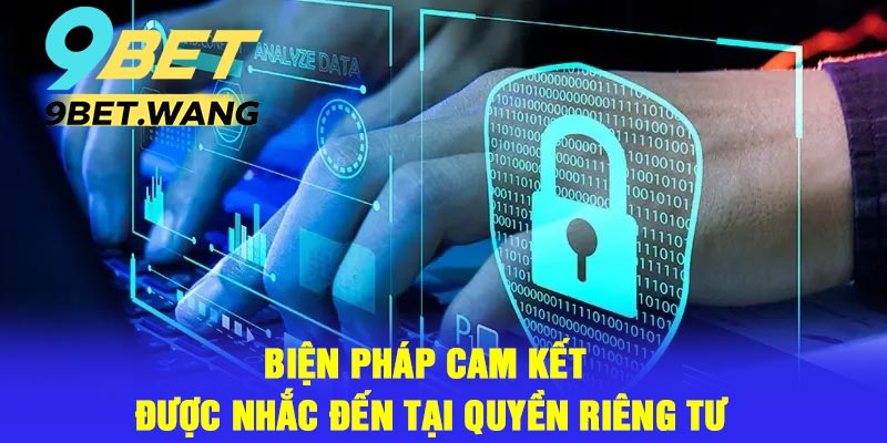 Biện pháp cam kết được nhắc đến tại quyền riêng tư
